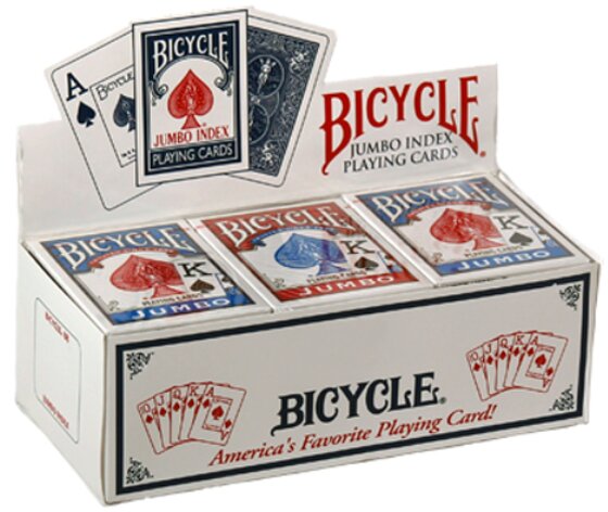 Pack of 12 decks from the Bicycle 