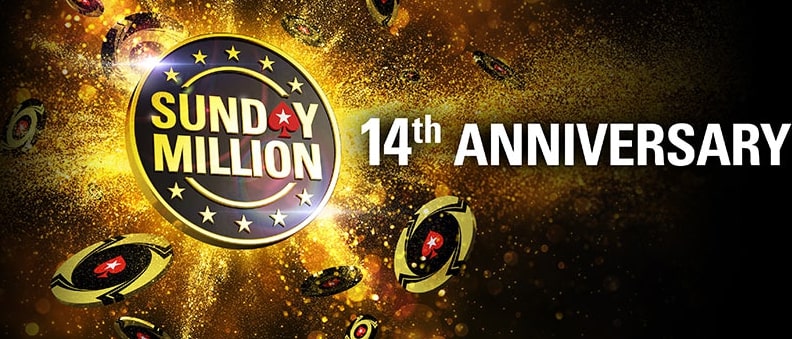 The anniversary Sunday Million starts March 22!