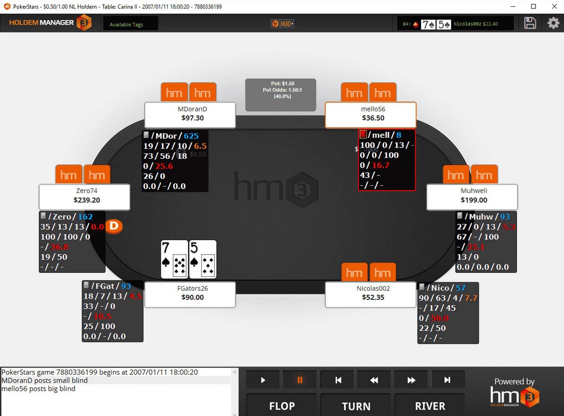 Poker stats are the equivalent of your reads and notes at the live tables. 