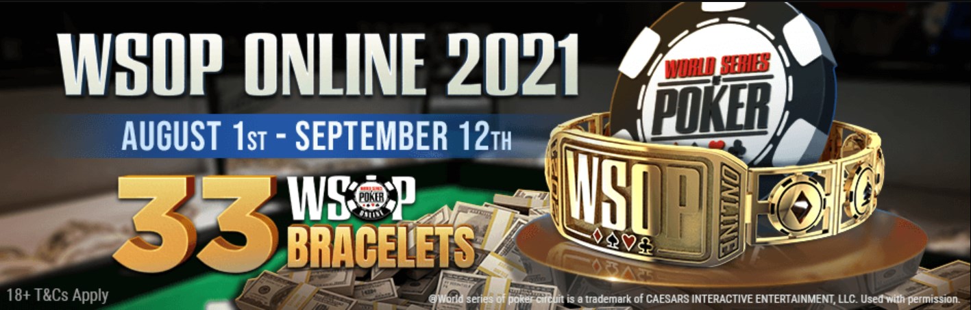 WSOP Online starts at GGPoker on August 1st | News | Pokerenergy