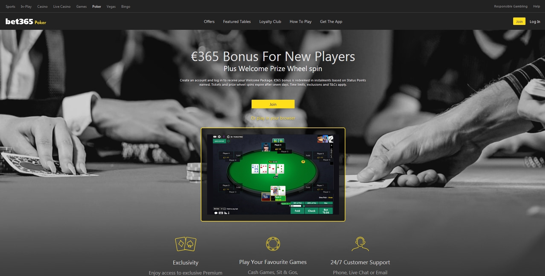 Bet365 freerolls