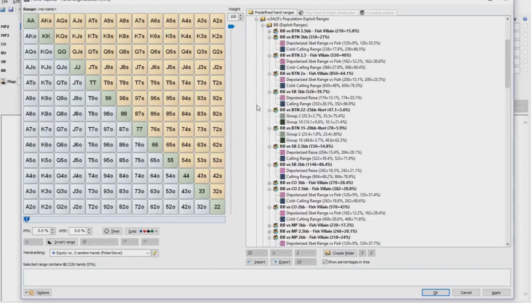 Equity calculator power-equilab allows you to sort out mistakes in your strategy