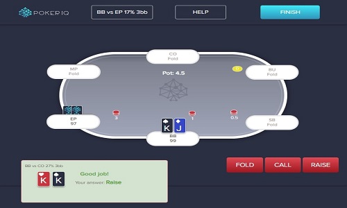 PokerIQ Trainer - perfect preflop strategy in just a few weeks