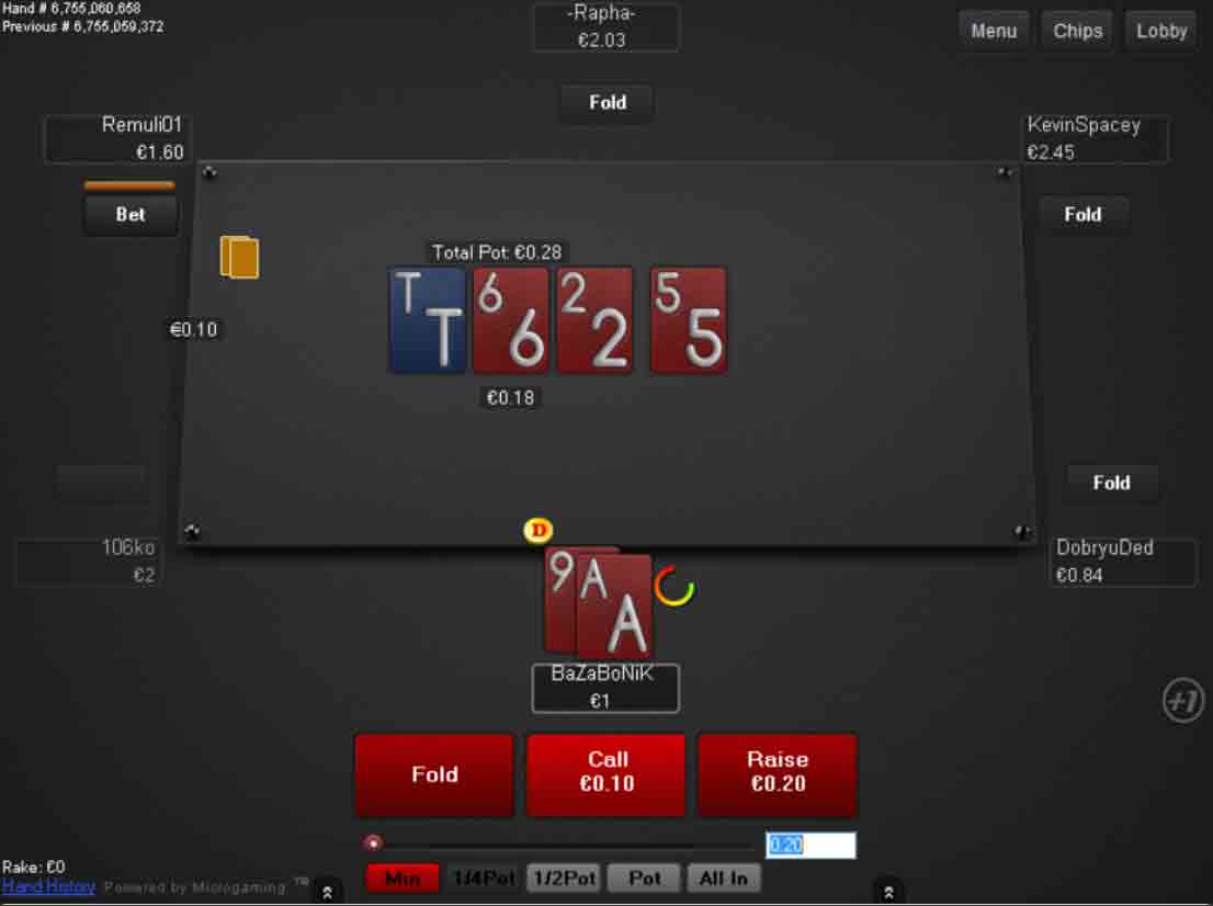 Added new layouts for alternative poker rooms