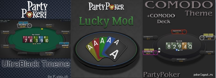 New layouts for Partypoker in our store!