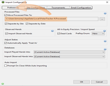 How to import hands from Poker Tracker 4 into Holdem Manager 3: step-by-step instructions