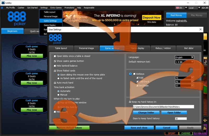 What should I do if Holdem Manager 3 does not work on 888Poker?