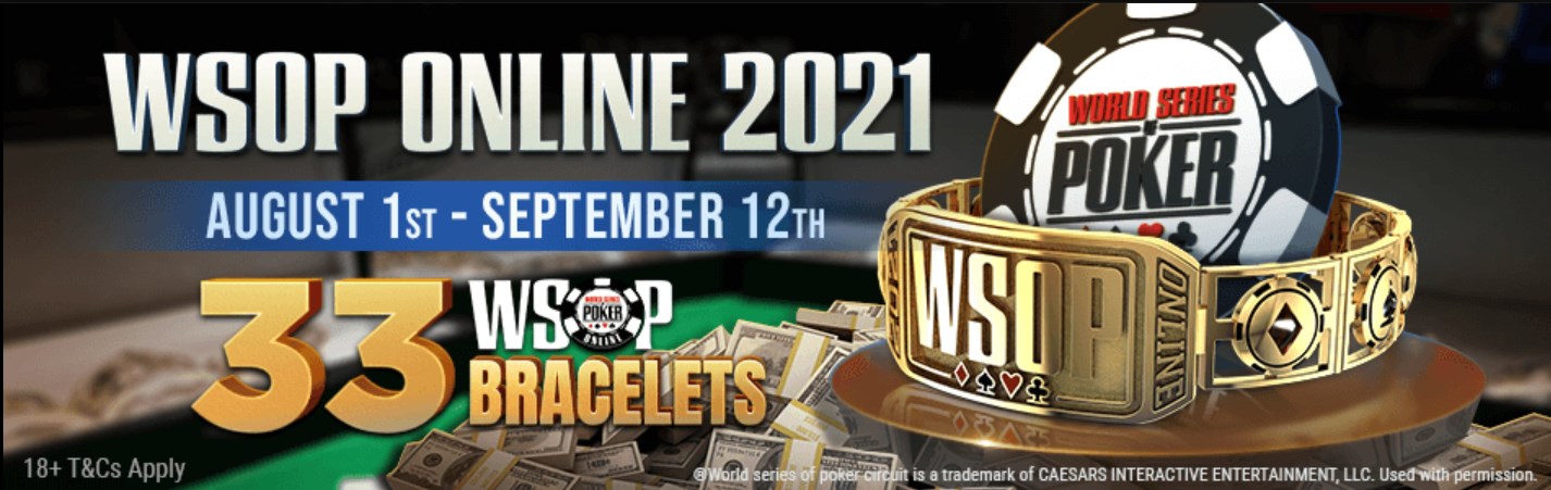 WSOP Online starts at GGPoker on August 1st