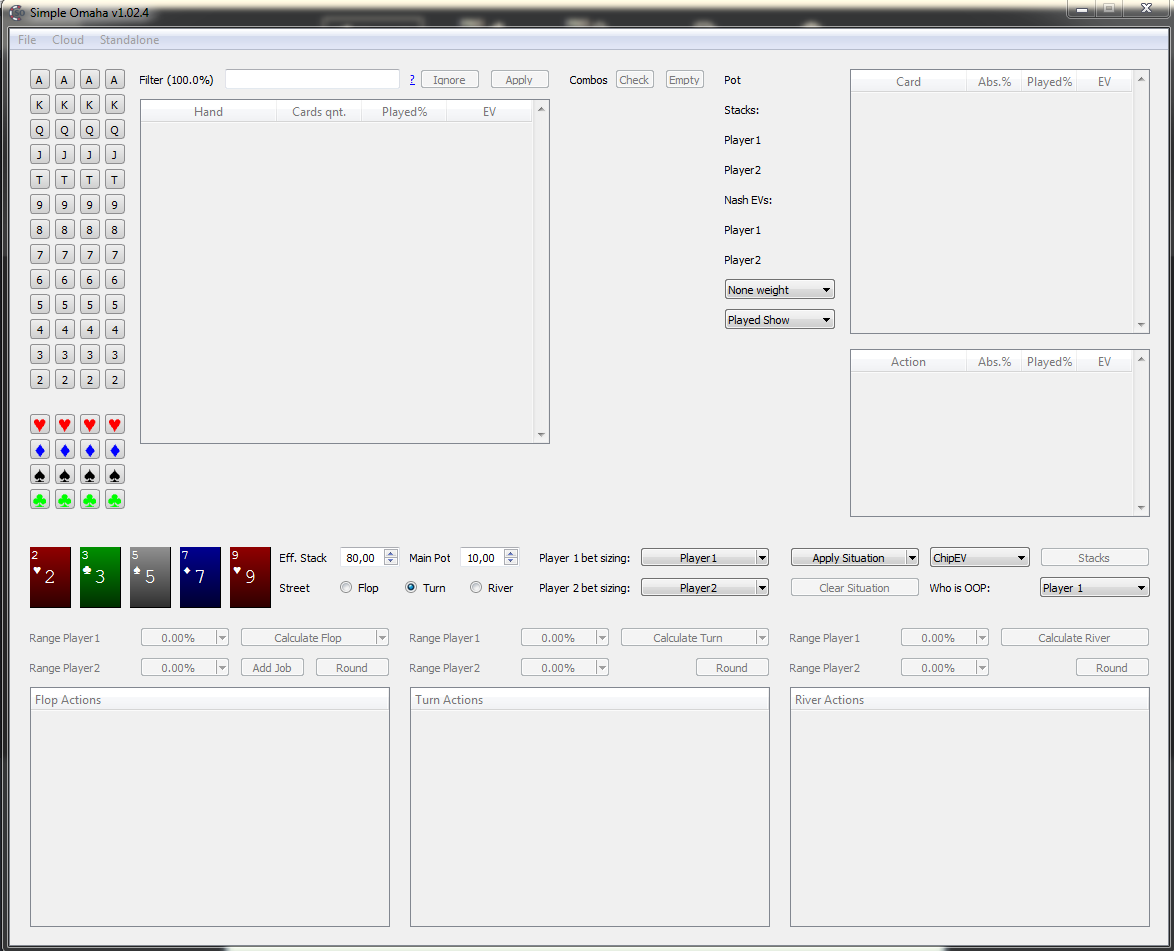 Simple Omaha | Poker software | Pokerenergy